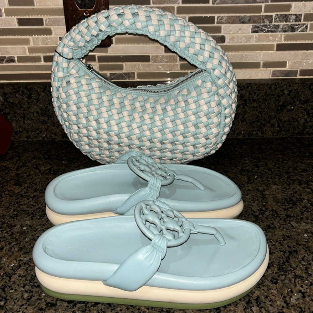 Tory Burch Miller cloud puff sandals NEW
